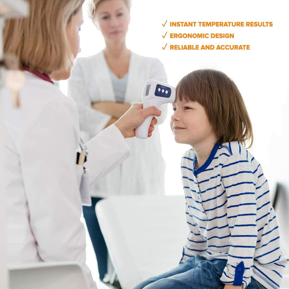 RightCare No-Touch Infrared Forehead Thermometer with Instant Results, 1 Count 6