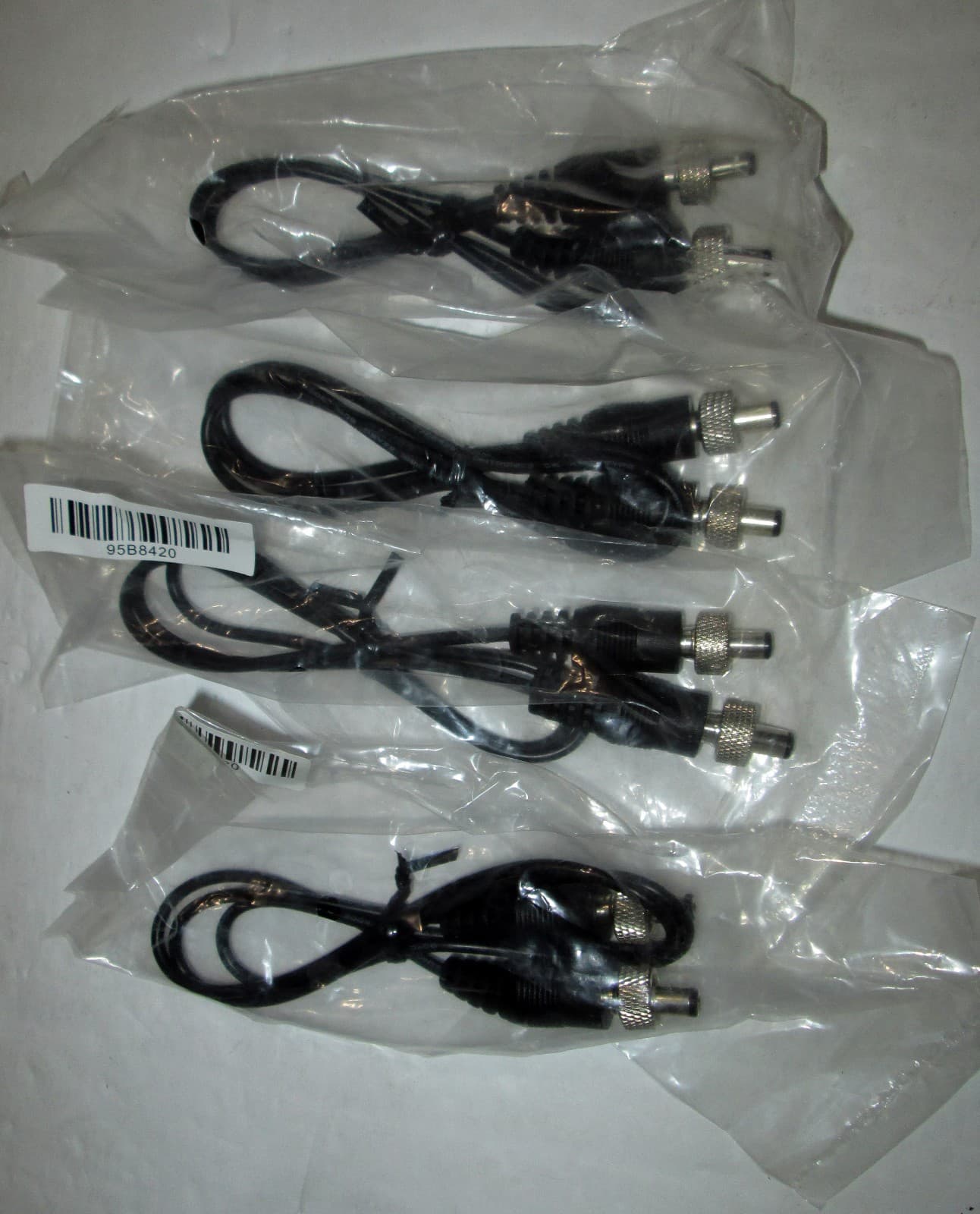 4 x SHURE 95B8420 DC Power Jumper Cable for UA844, UA845 Antenna Distribution