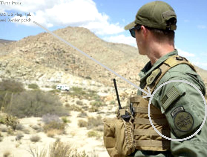 US BORDER SECURITY BORSTAR SOG BORTAC velkrö DD PATCH: ALWAYS SENDING OUR BEST 3