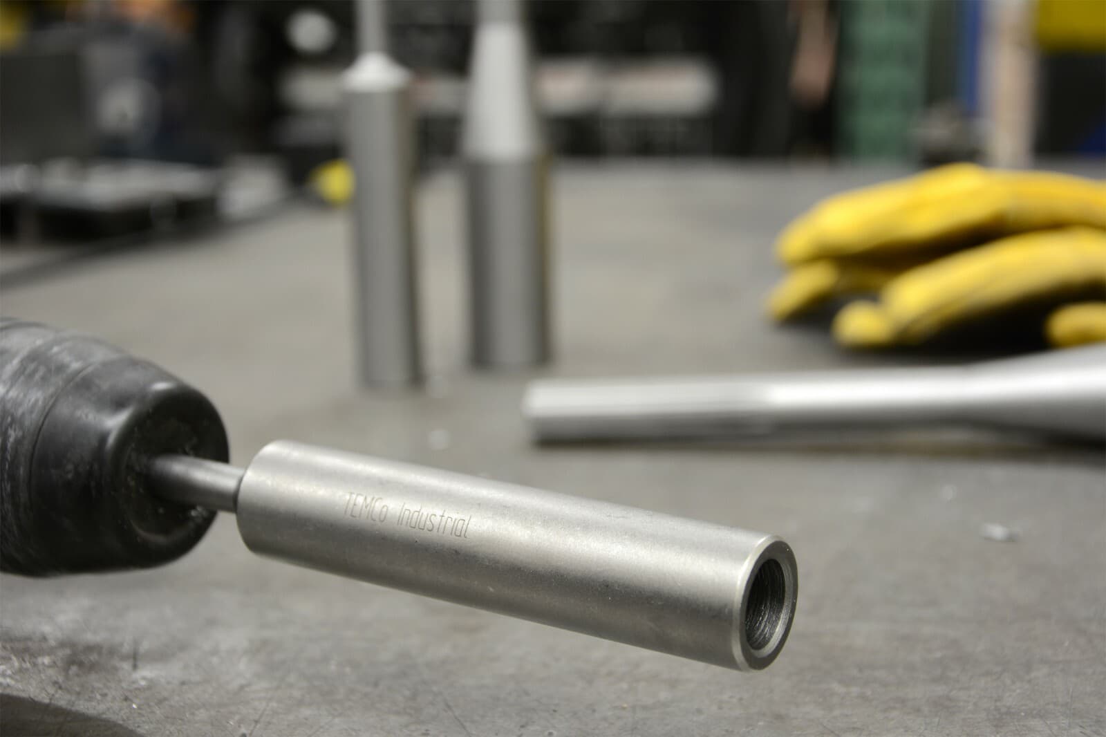 TEMCo Industrial - 3/4" Bore SDS PLUS Ground Rod Driver 2