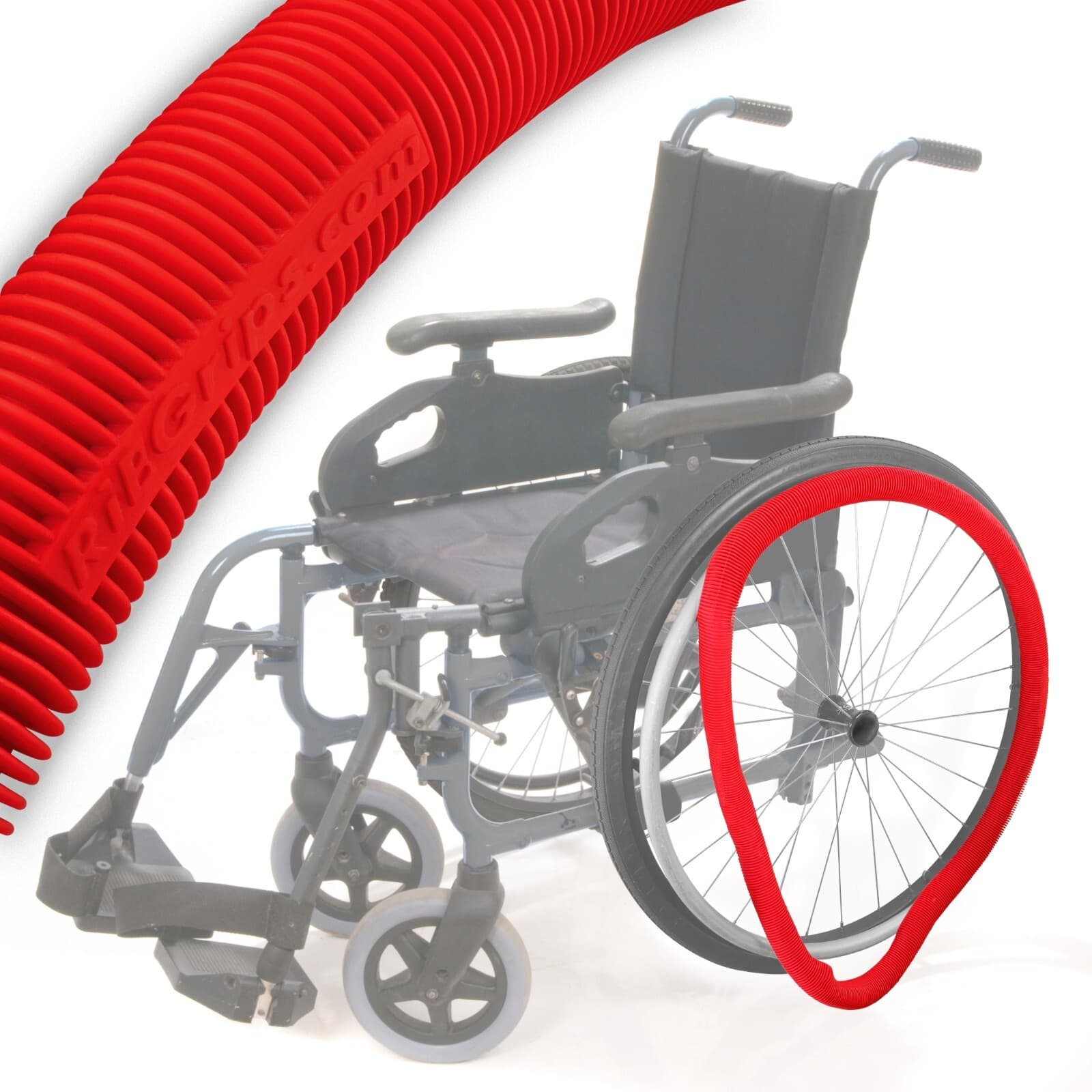 Ribgrips Wheelchair Handrim Covers 3