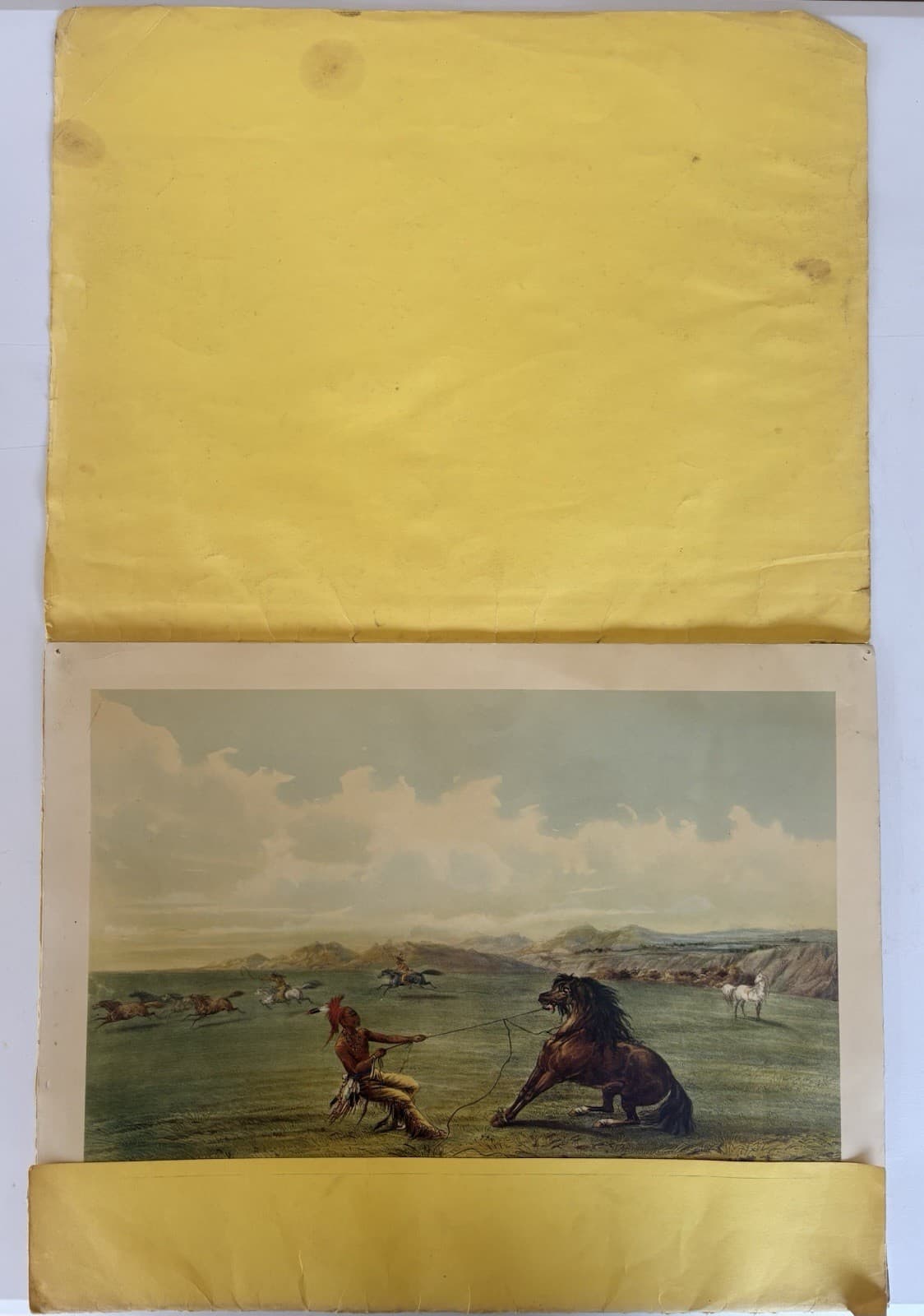 George Catlin’s North American Indian Portfolio Complete set Of 6 Penn Prints 2