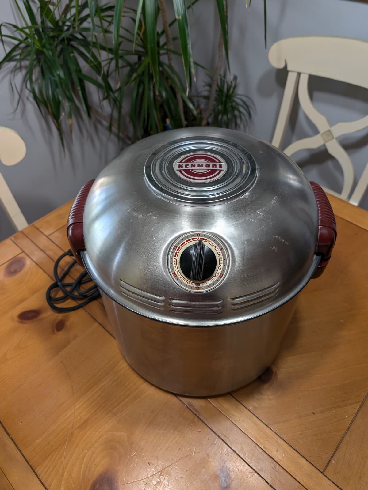 KENMORE Portable Electric Tabletop Washing Machine  Airstream Stainless MCM