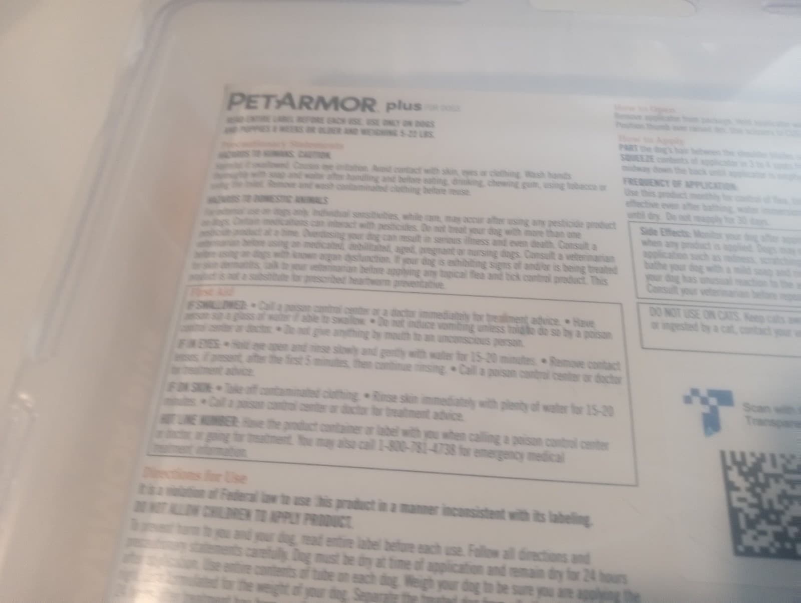 Pet Armor Flea & Tick Treatment for 5-22 lbs Dogs (See The Pictures For Details  4