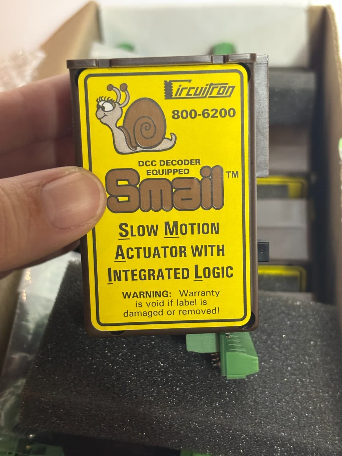 NEW Box Lot x 12 Circuitron Smail Turnout Slow Motion Signal Actuators 800-6200