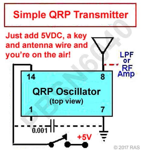 10-Meter QRP 29.4912 MHz Crystal Controlled Oscillator 3