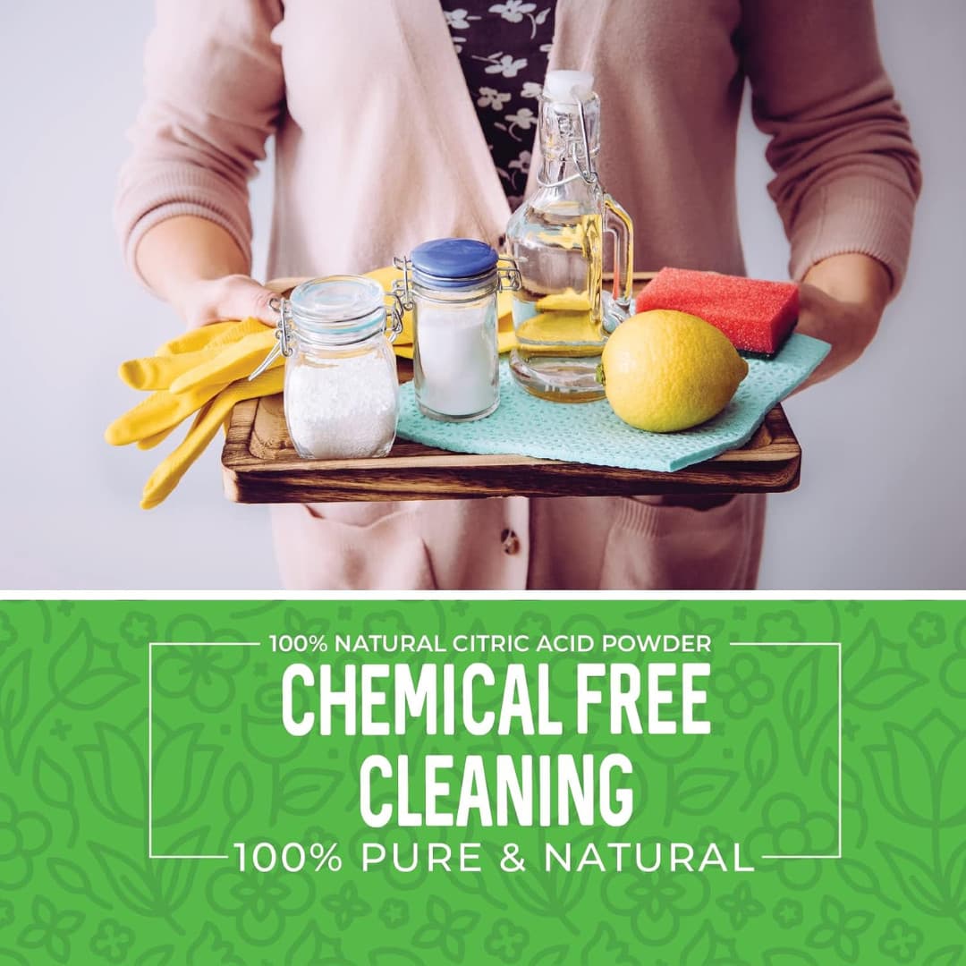 Citric Acid Powder, 2 lb. Citric Acid for Bath Bombs, Citric Acid Food Grade 6