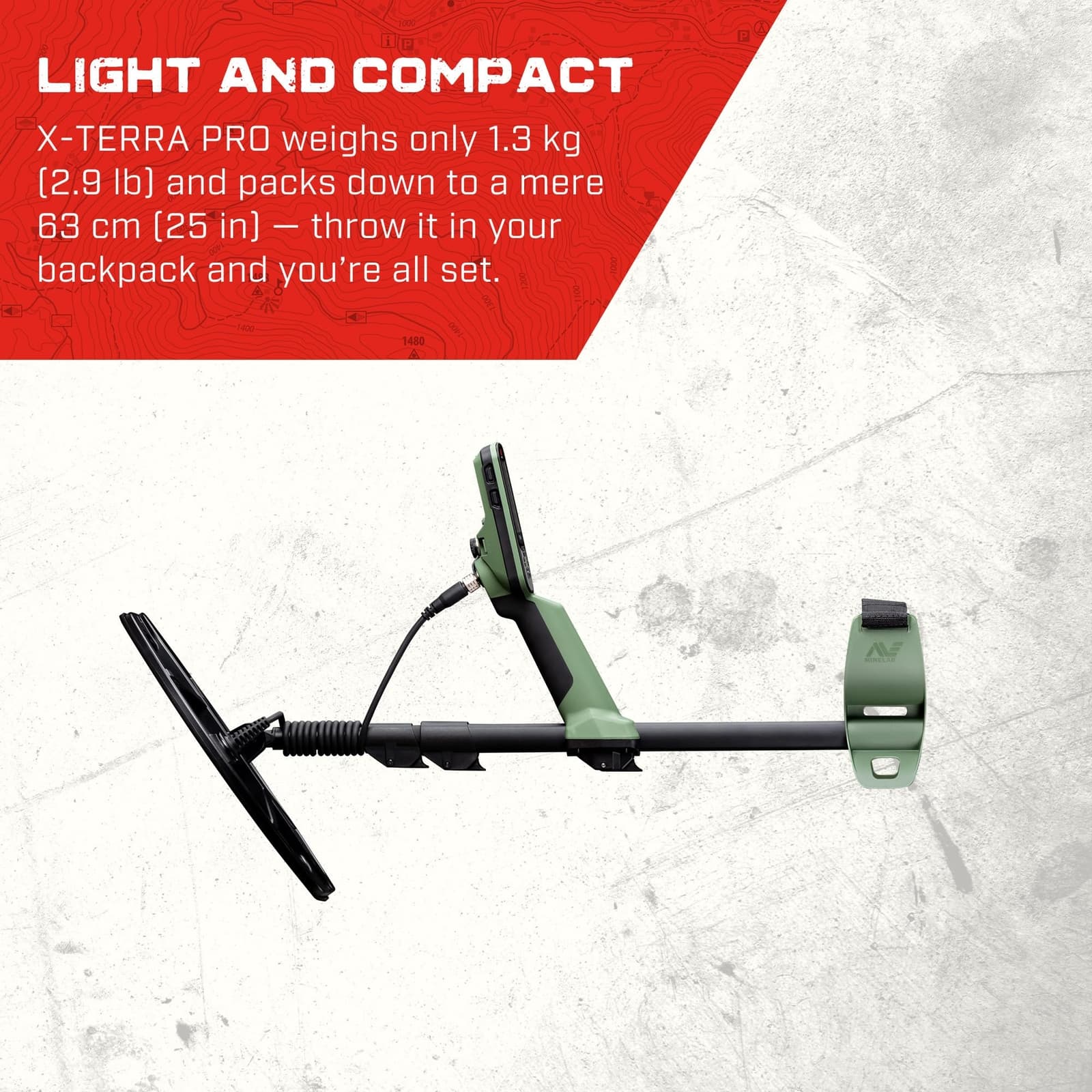 MINELAB X-Terra PRO Waterproof Treasure Metal Detector for Adults (3 Detect Mode 5