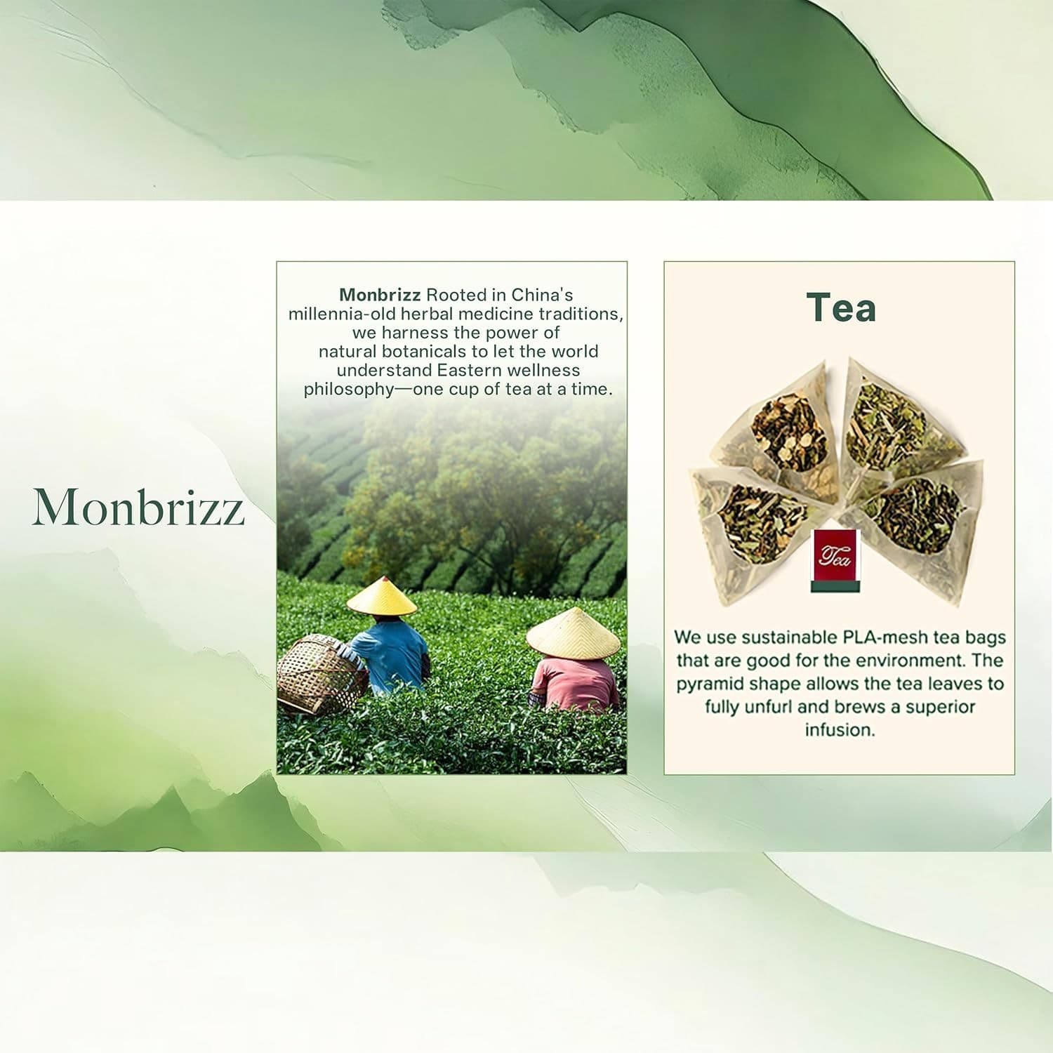 Monbrizz kidney tea formula Ginseng Six treasure tea te divina maca root Goji... 4