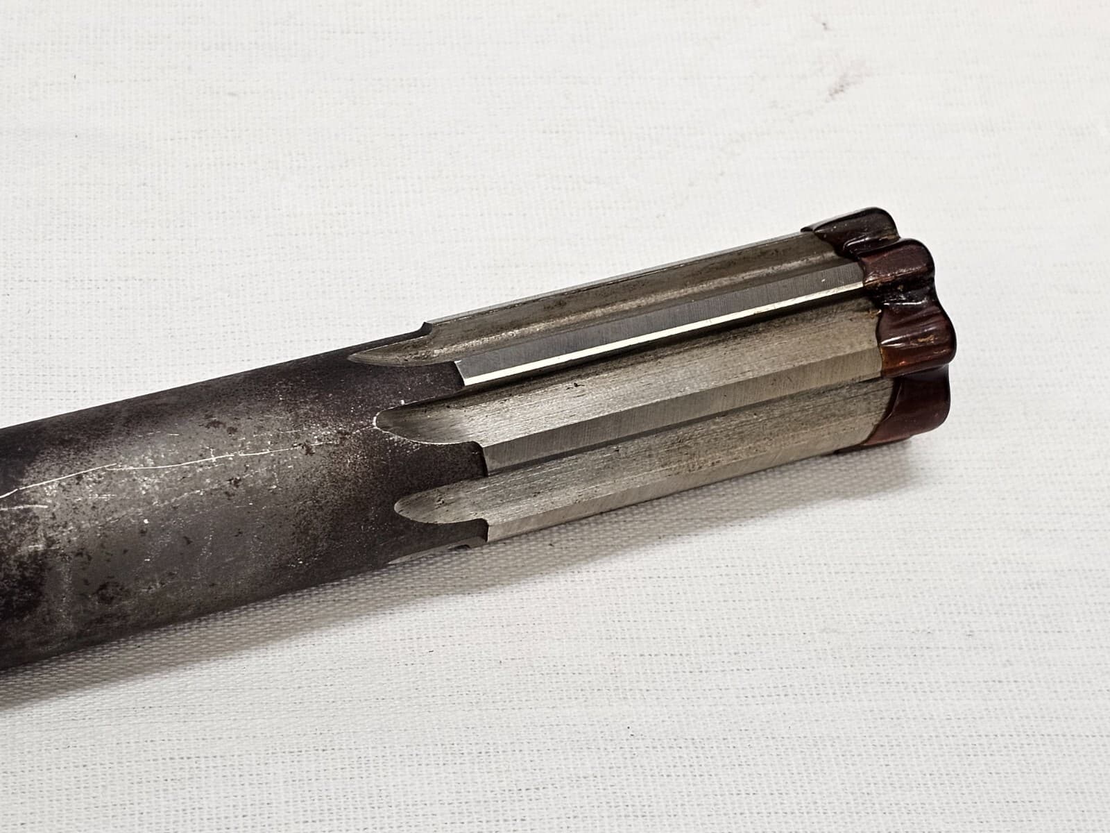 Alvord Polk 1-5/16" HS Morse Taper Machine Milling Reamer Straight 8 Flute Bit 4