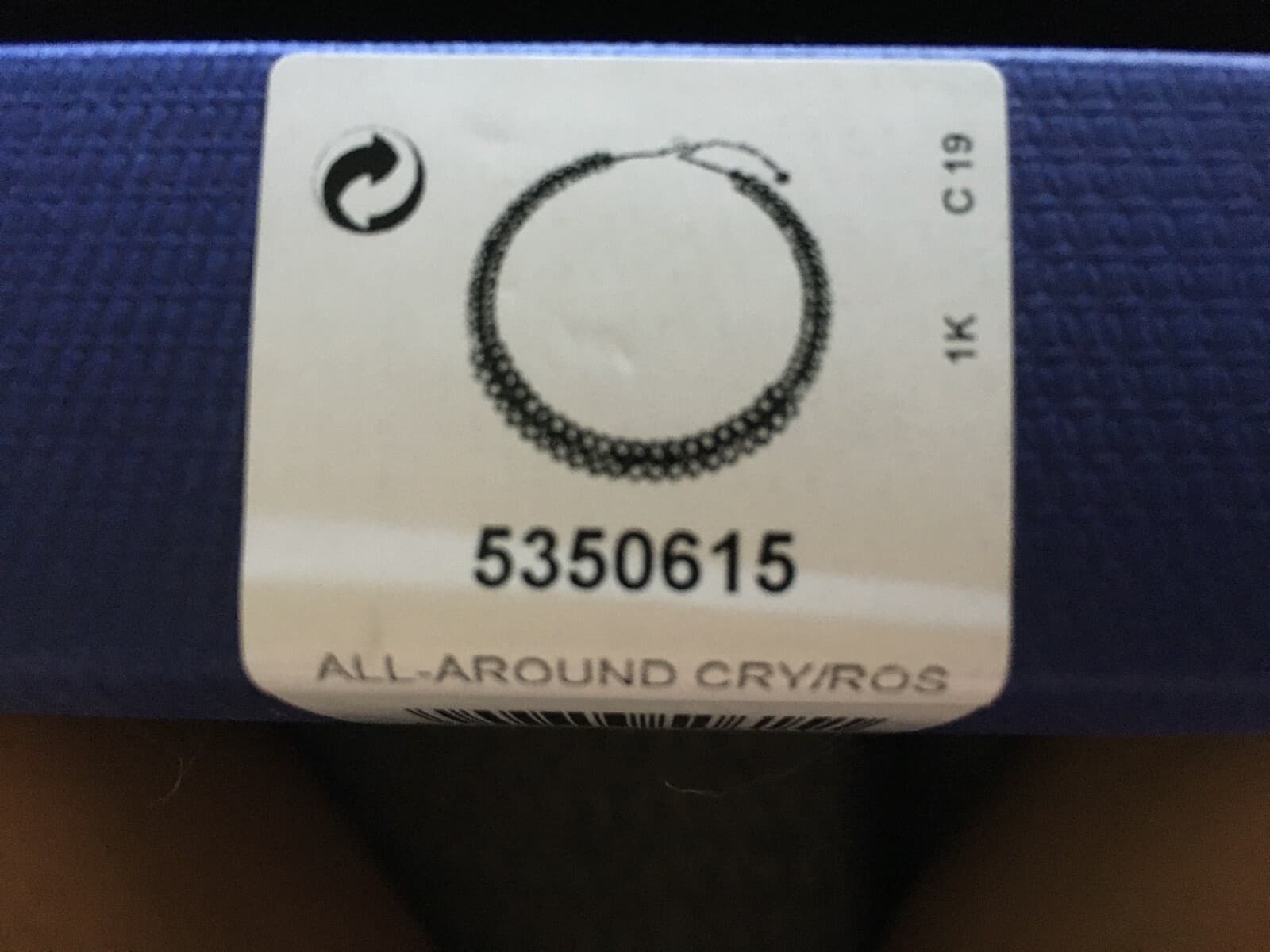 Swarovski Crystal Baron All-around Necklace Rose Gold Plated, 5350615, NIB  4