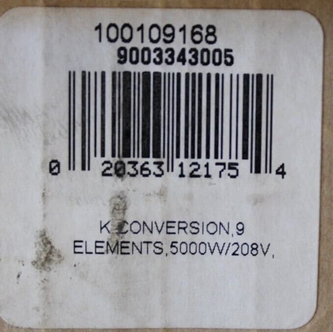 Rheem SP20522 - 208V x 9 Elements Kit, 45KW Total 3