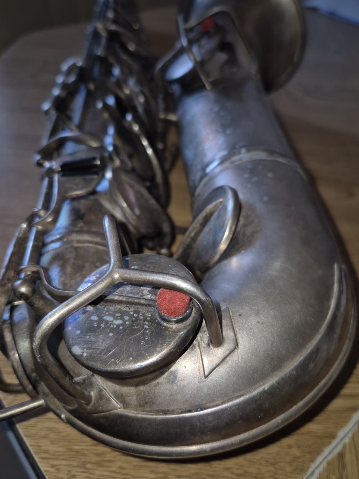 antique c melody saxophone Bruno NY Perfection  Conn  Stencile Body Only Parts  4