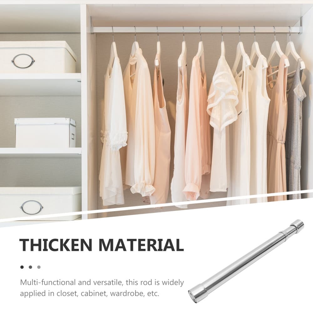 Stainless Steel Telescopic Rod Clothing Pole for Hanging Clothes 5