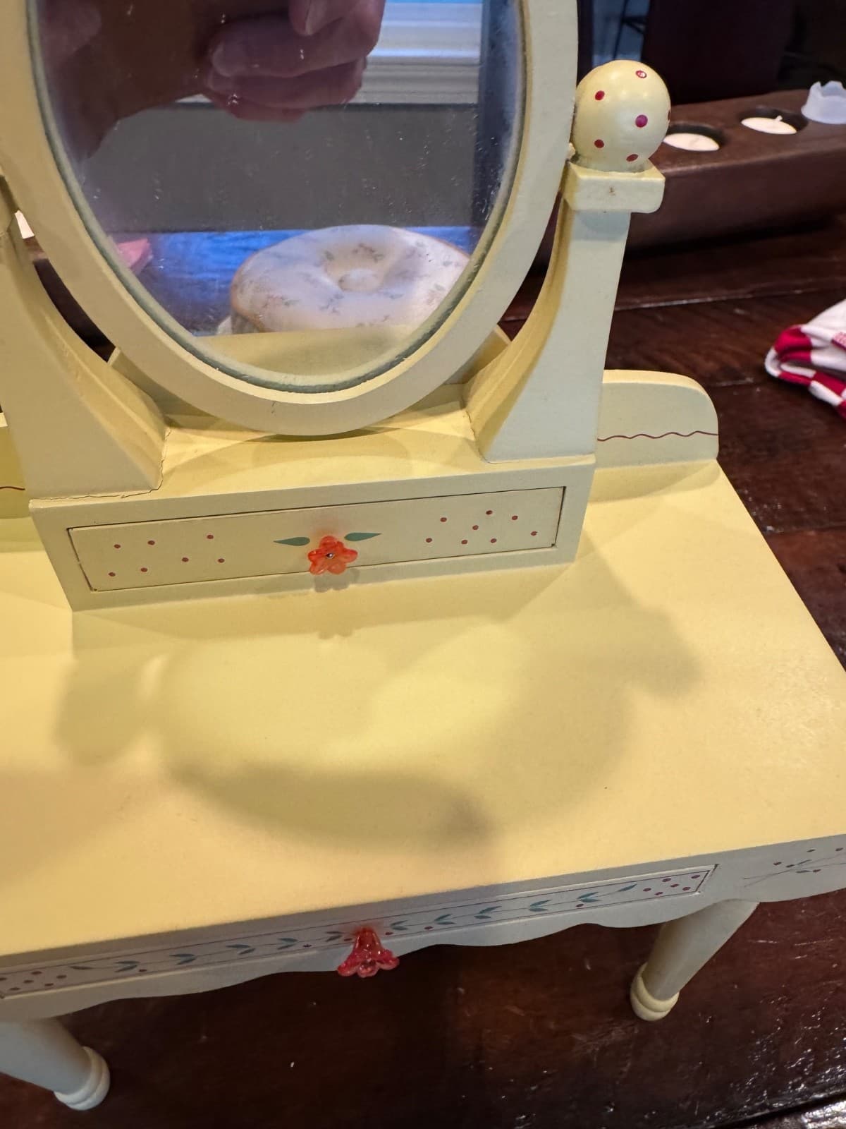 RARE - Vintage - Mary Engelbriet Vanity & Stool in original box 2