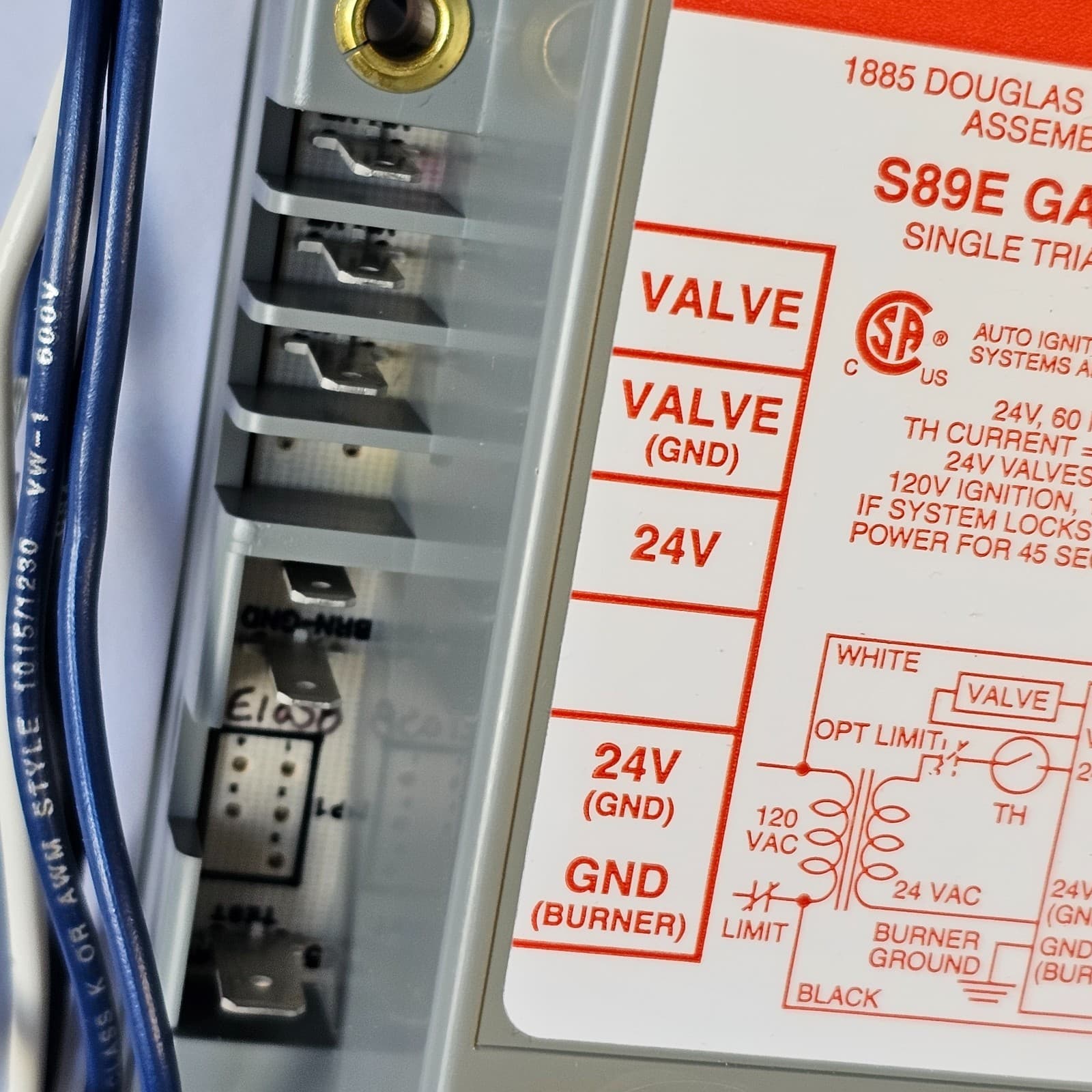 HONEYWELL Resideo S89E1058 DIRECT SPARK IGNITION MODULE, S89E-1058 S89E 1058 4