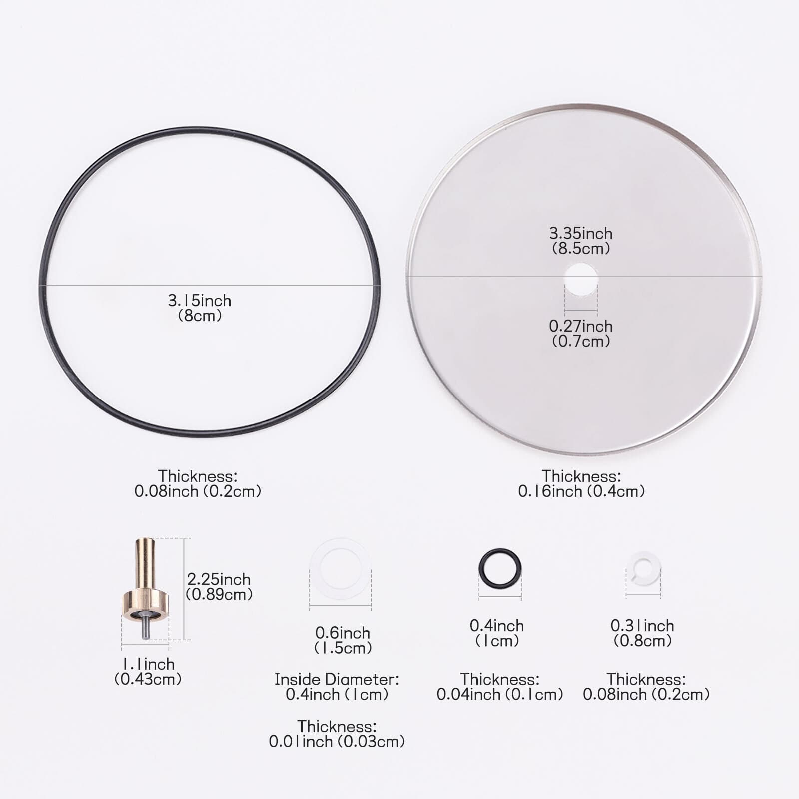 Victor SR450 Repair Kit Oxygen Regulator Rebuild Parts Kit 0790-0102 SR450D 5