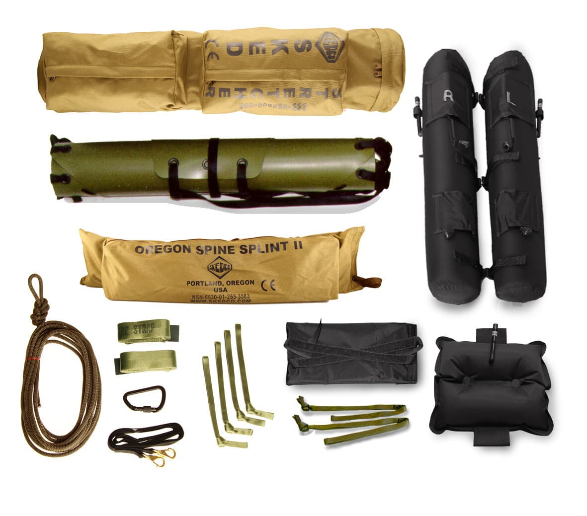 Sked® Complete Rescue System – O.D. Green