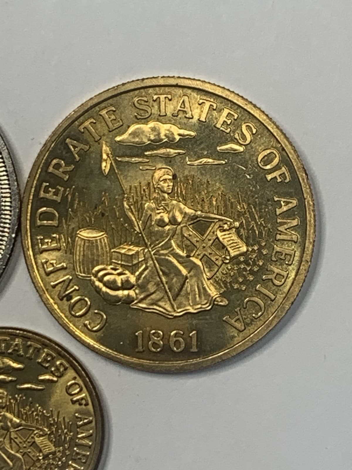 1861 CSA Confederate States Of America COPY Restrike Coin Lot Of 3**XKRLX6785 3