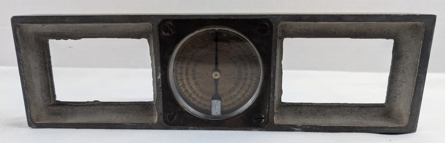 Union Gravity 12 Inch Inclinometer Level Rare Vintage 2