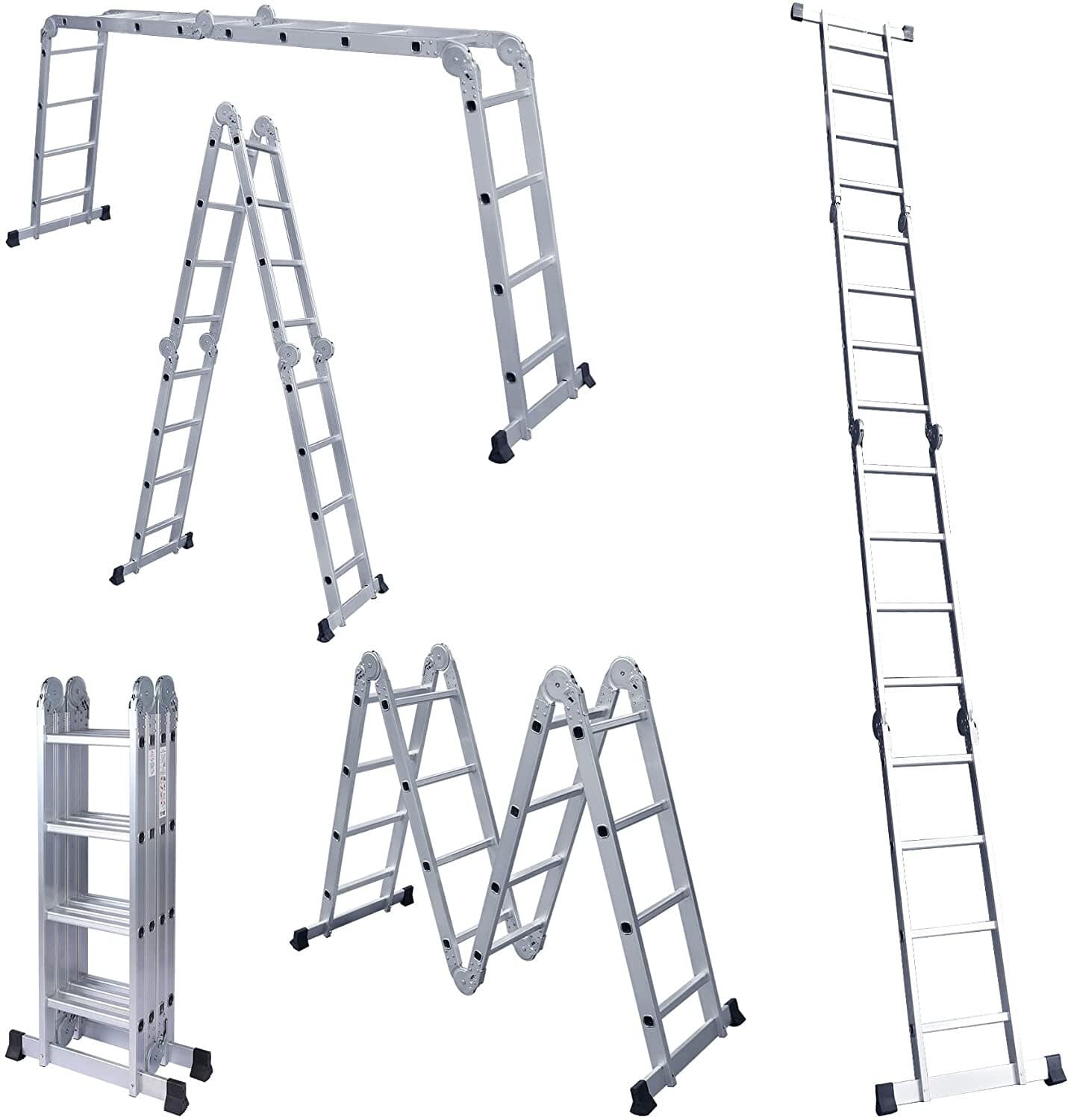 Metal Work Shelf Step Tool Tray Attachment for Aluminum Multi Function Ladder  3