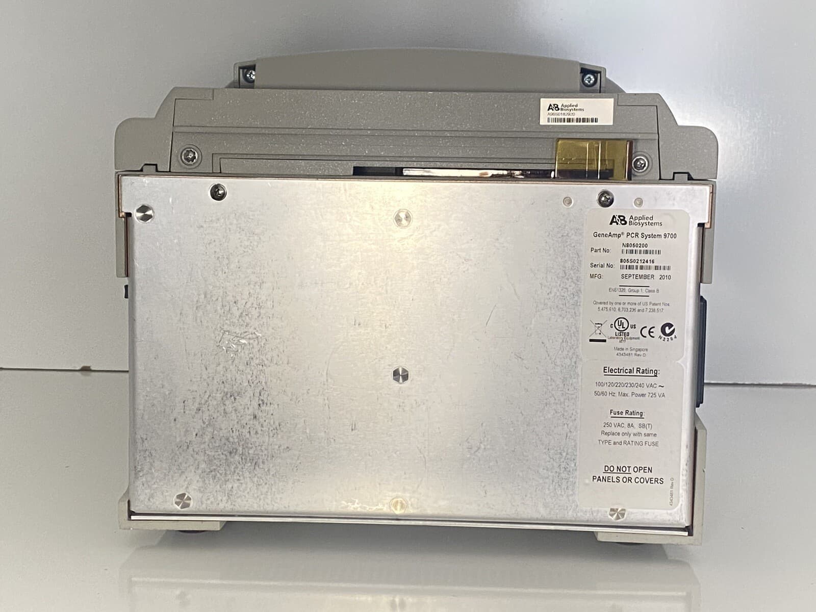 Applied Biosystems ABI GeneAmp PCR System 9700 96-Well Thermal Cycler 6