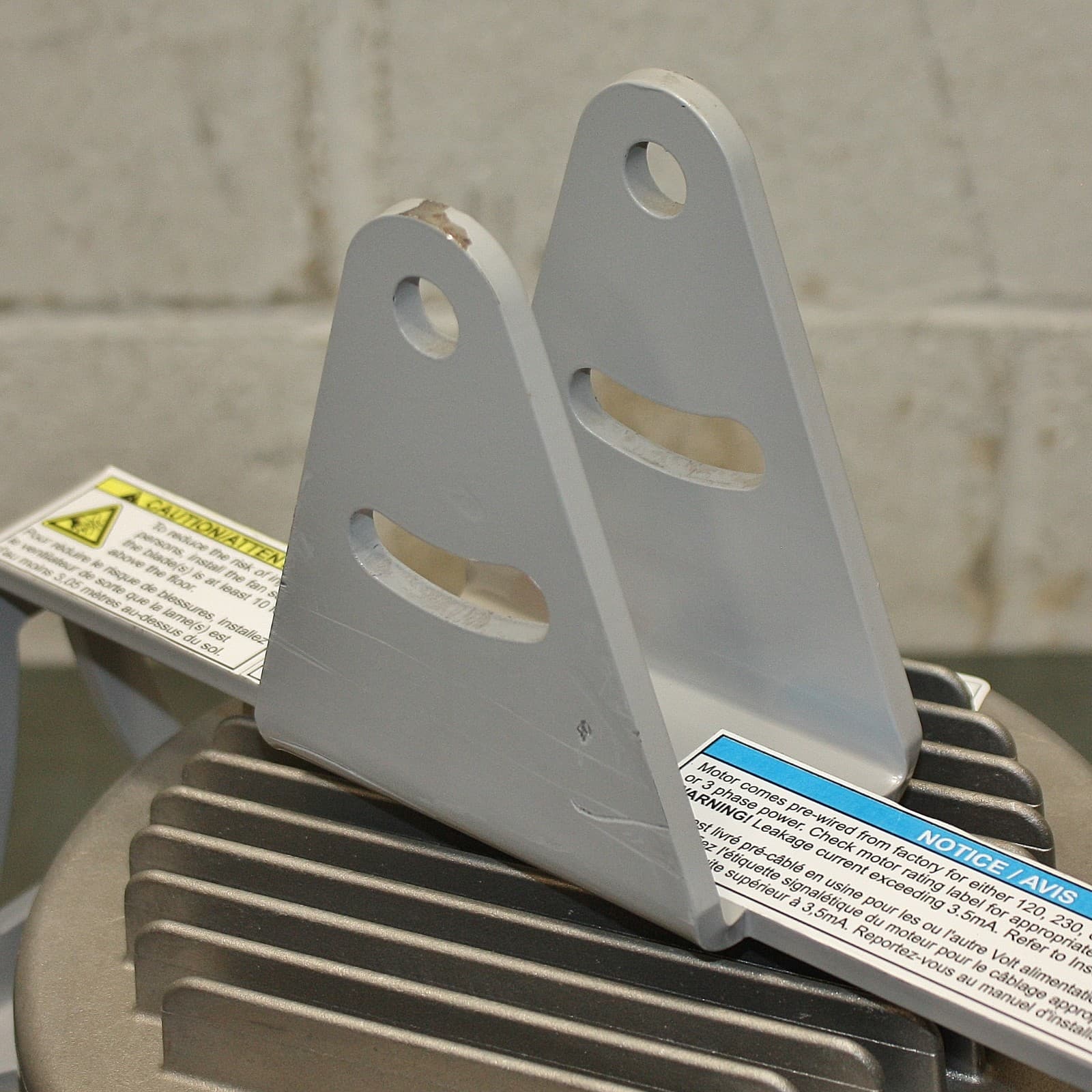 SkyBlade HVLS Ceiling Fan Electric Motor GP-1443-612-1, 120V AC, 6 Blade 4