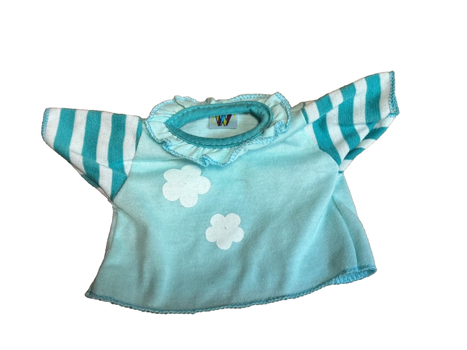 Lot of 2 Webkinz Outfits — Angel Dress + Blue Floral Dress-Gently Used, No Code 2