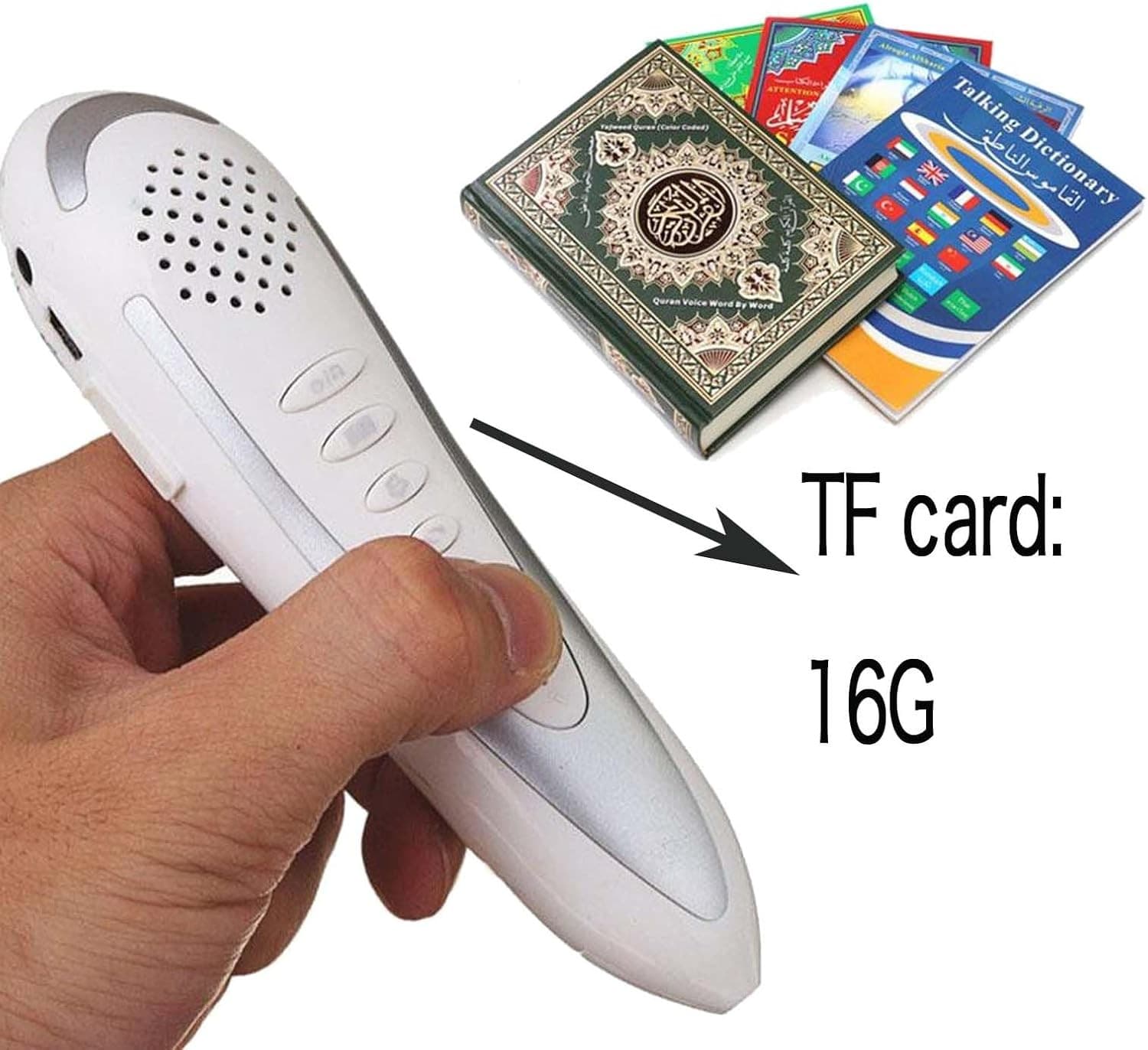 Quran Pen Reader Upgraded 16G, Digital Talking with Book...  4