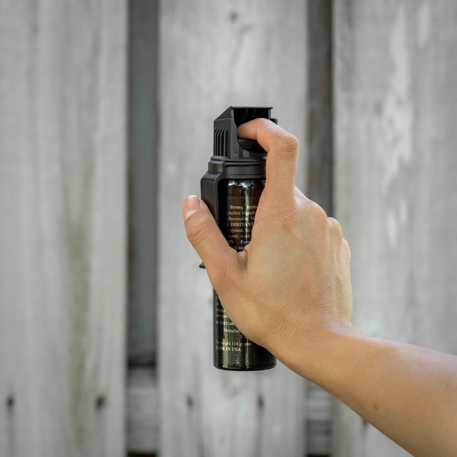 POLICE MAGNUM Pepper Spray 4oz ounce Flip Top Belt Clip Stream Defense Security 5