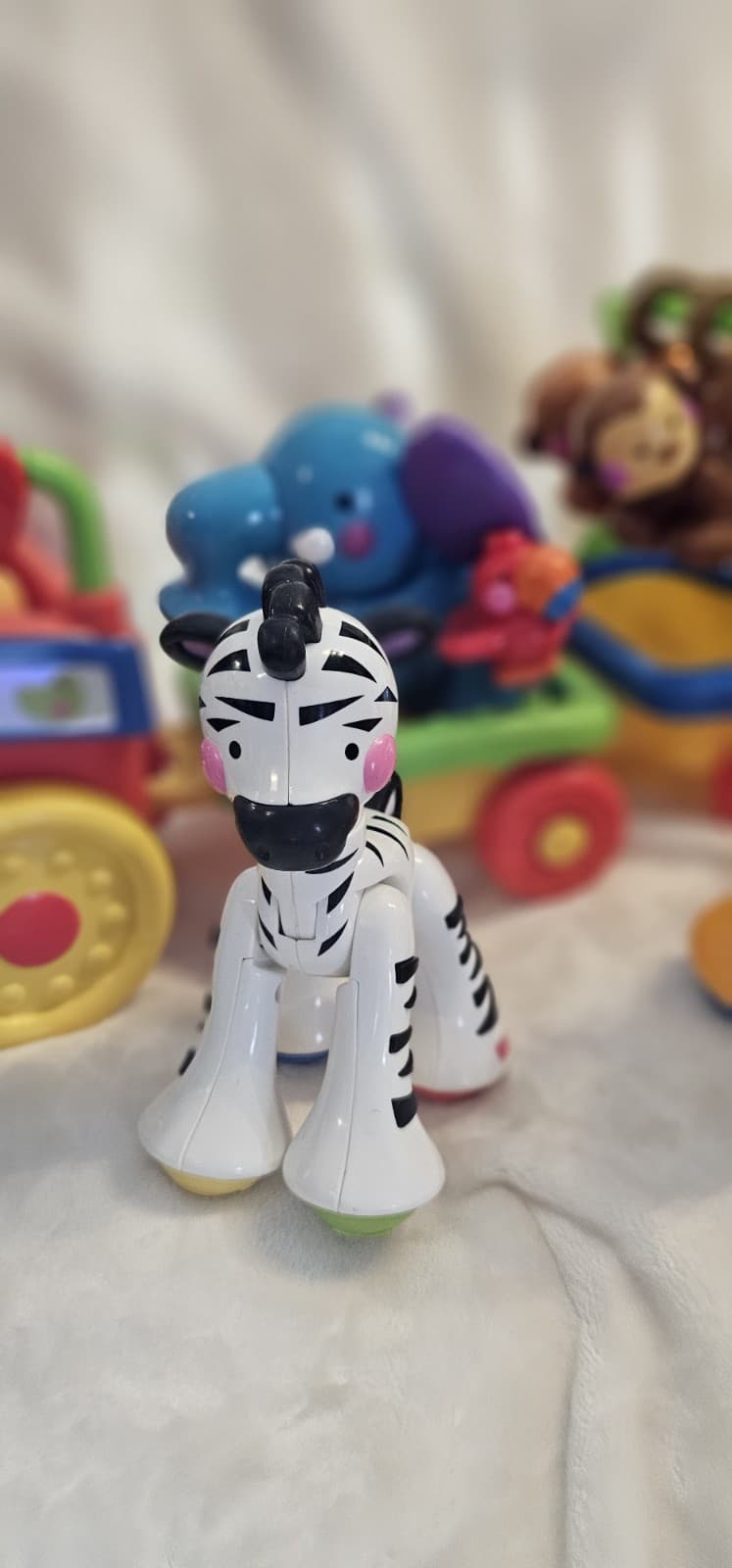 Fisher Price Amazing Animals Sing & Go Choo Choo Train Toy Set Circus 10 Pc READ 4