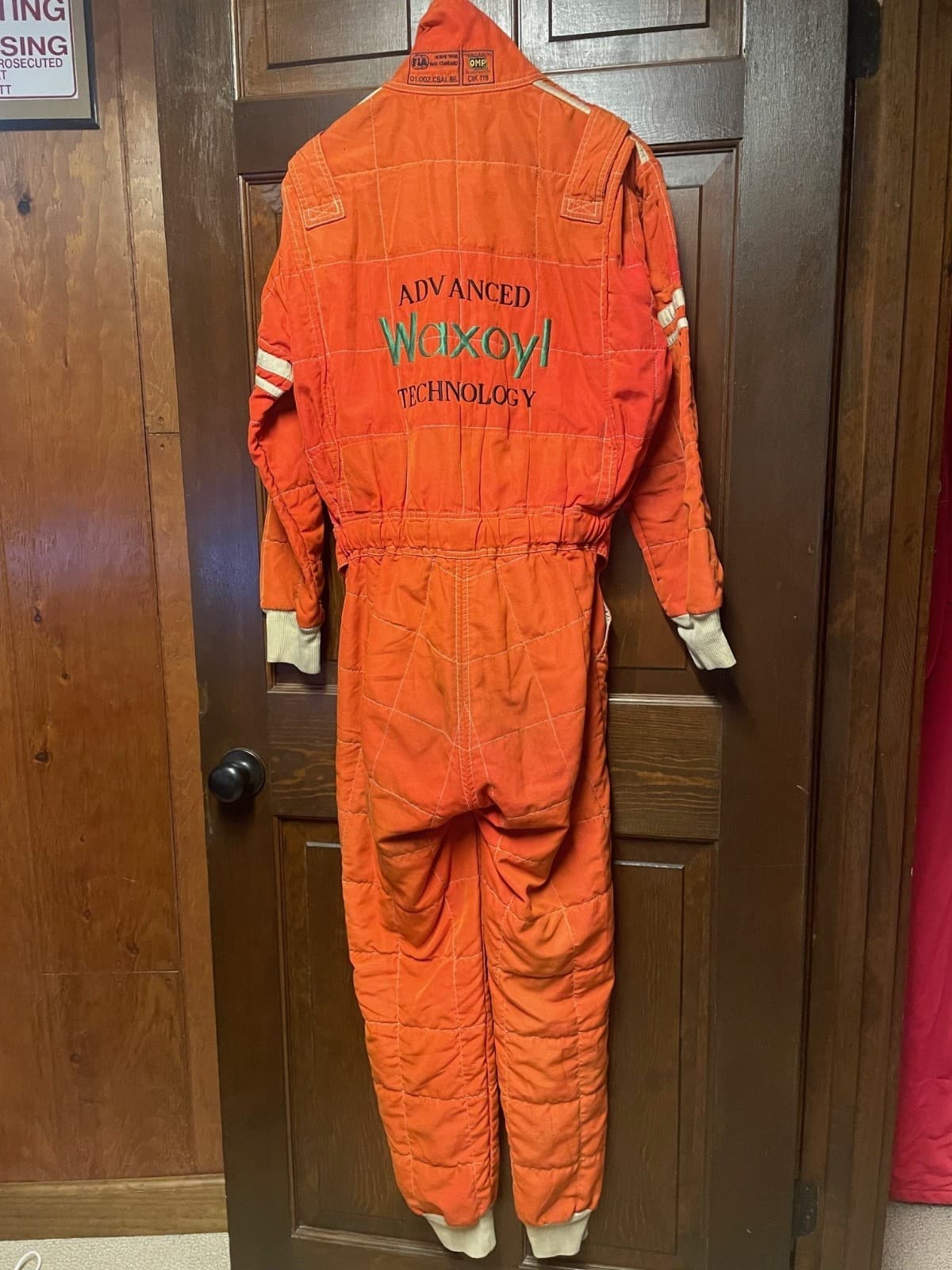 Jerry Nadeau Race Used / Worn Driver Fire Suit Uniform Karting Rare Early Career 3