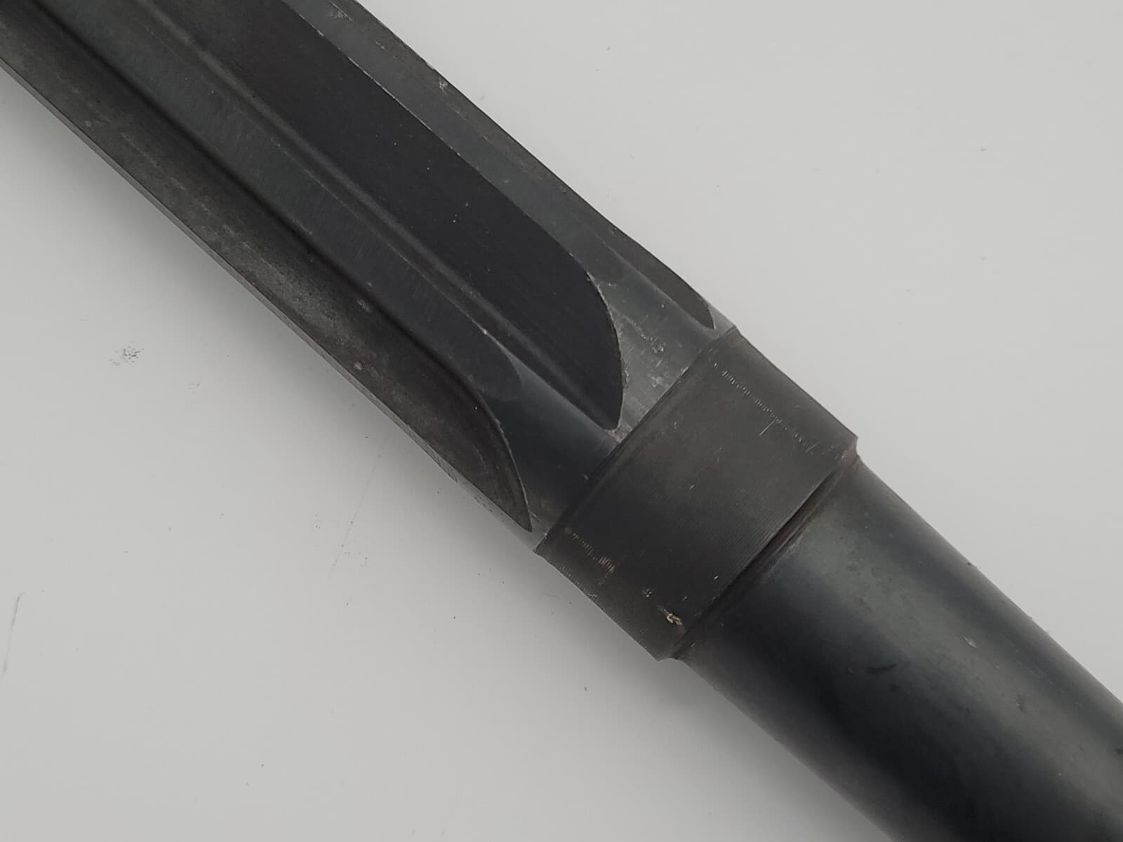 Wayne 1-7/16" HS Morse Taper Machine Milling Reamer Straight 6 Flute Bit 23"L 4