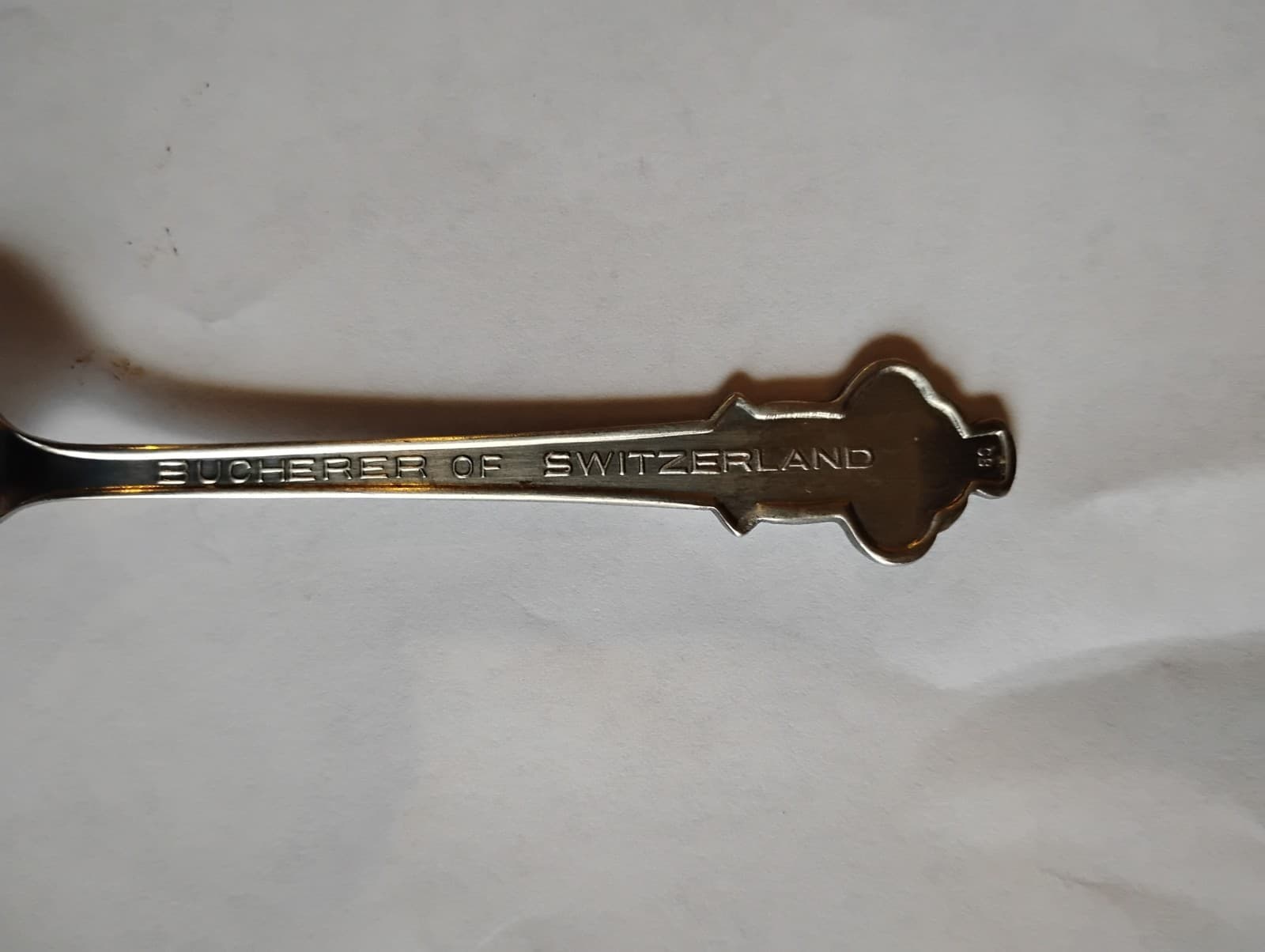 Rare Basel Rolex Bucherer Watches B100 12 Vintage Souvenir Spoon Collectible 5