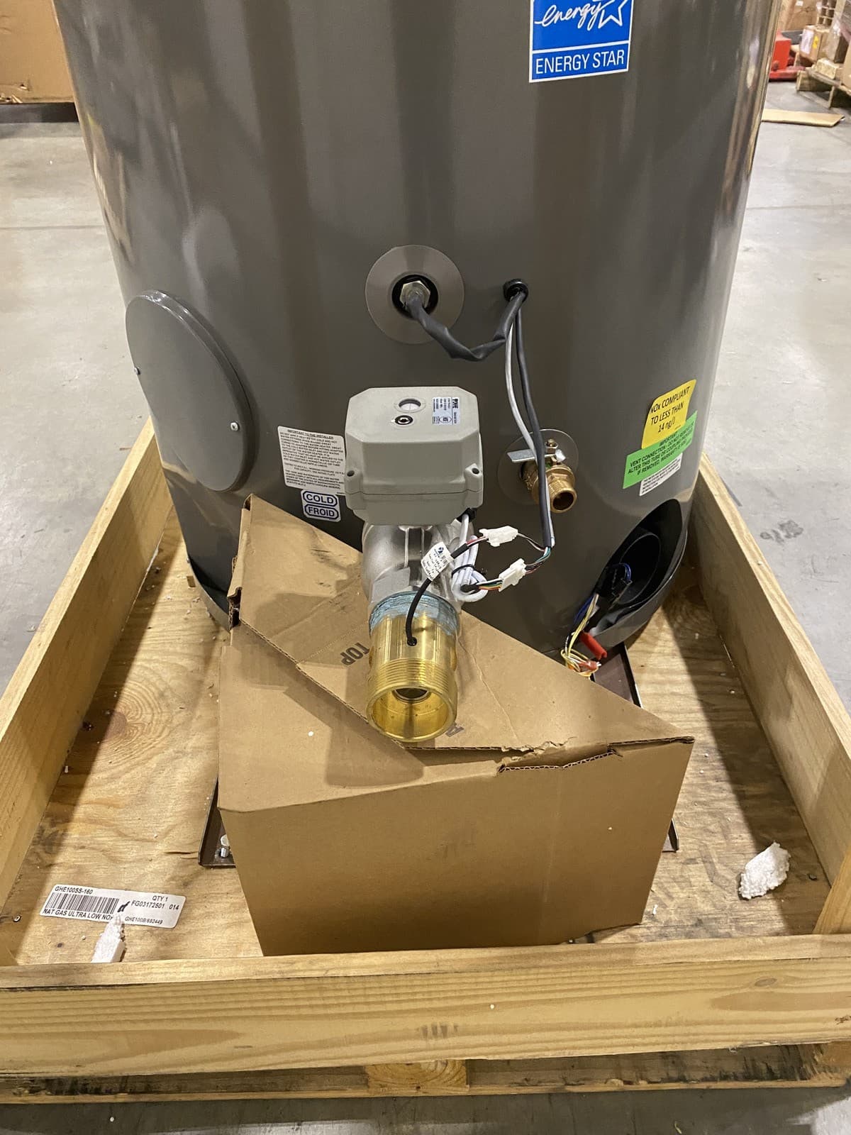 Rheem GHE100SS160 Triton Commercial Water Heater 100 Gallon 160K BTU Natural Gas 5