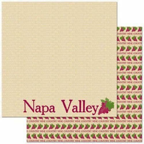 WHOLESALE Napa Valley, California - Passport 12X12 Papers - 30 Sheets