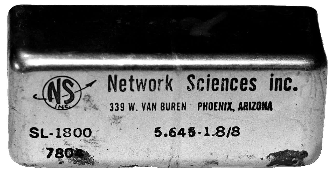 NETWORK SCIENCES SL-1800 1800HZ SSB Crystal Filter for Drake TR7