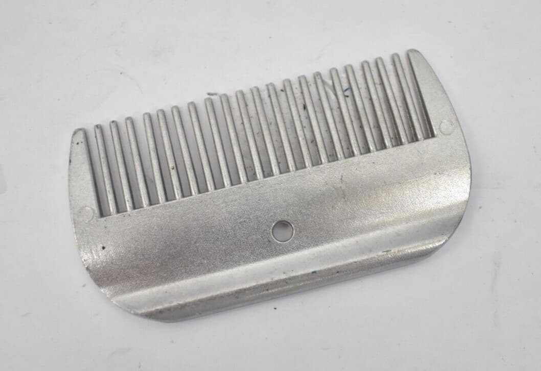 Lot of 3 Partrade Mane Comb For Horses 244070 Stainless Steel Silver Tools 4