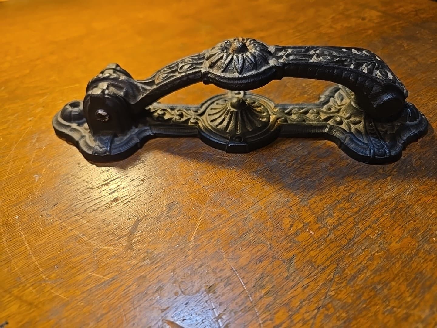 Cast Iron Door Knocker Old Cherub Antique Victorian A.K Kenrick STYLE 3