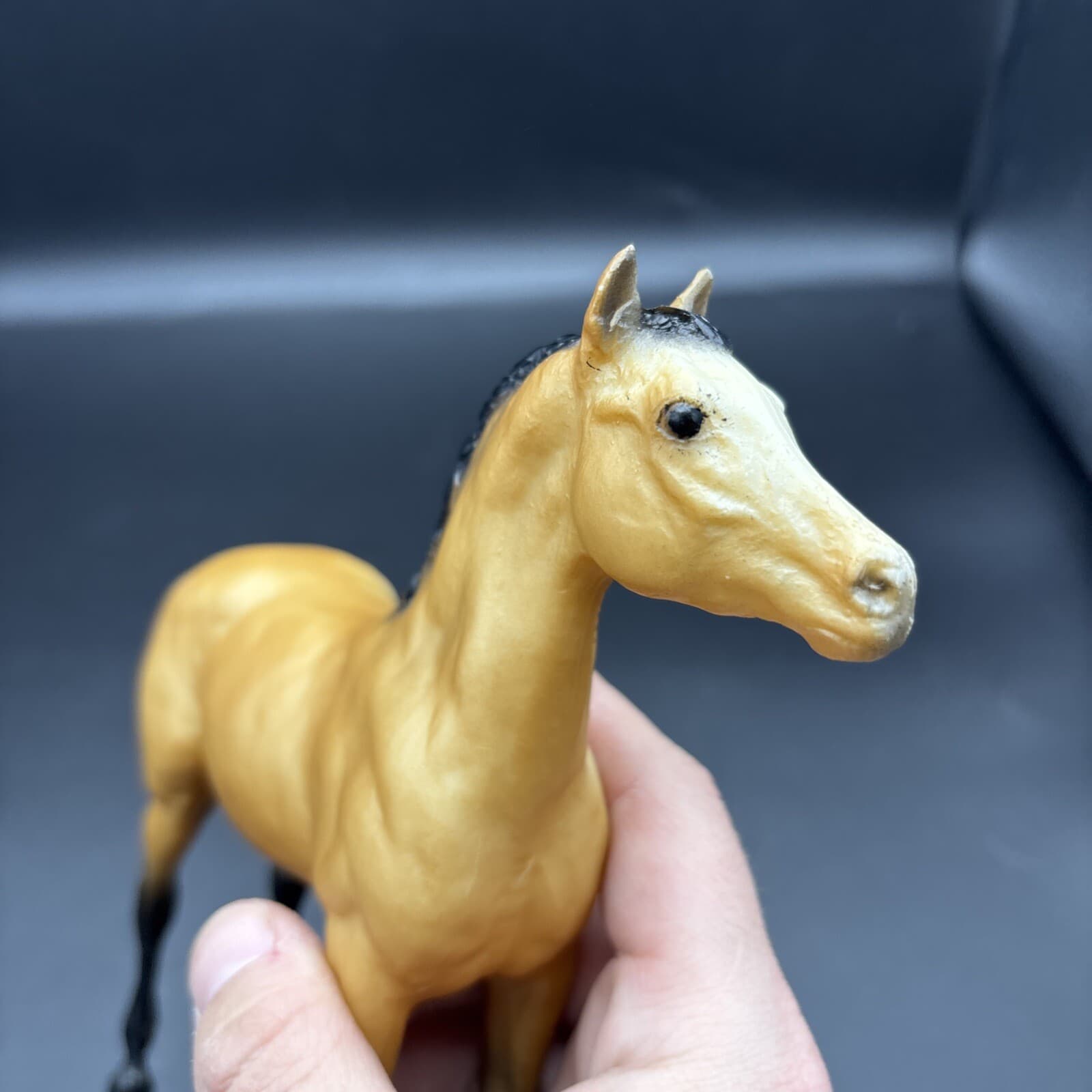 Breyer Horses Buckskin Stock Horse Foal bald face 1983 5