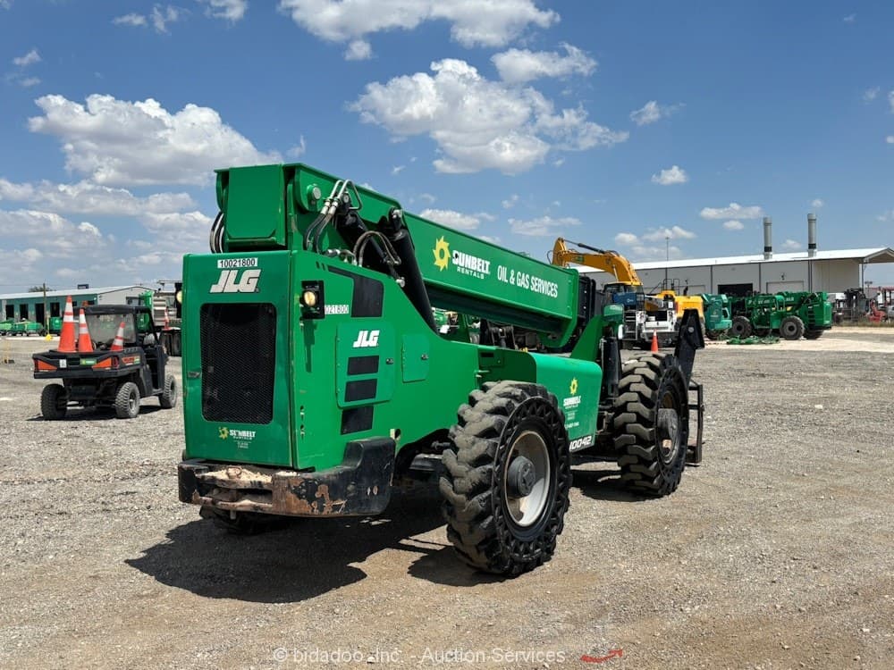 2018 Skytrak 10042 42' 10k Telescopic Reach Forklift Telehandler Aux Hyd bidadoo 5