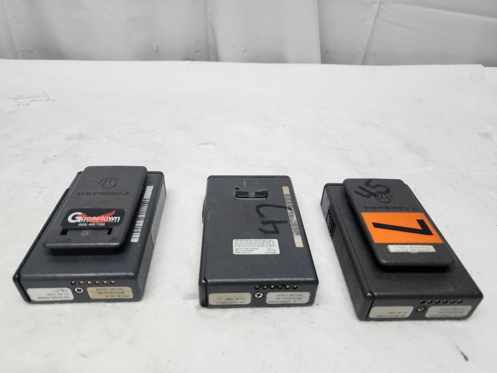 LOT OF 3 Minitor II Pager Frequency 46.1000 5