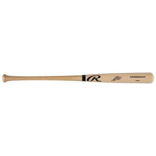 Max Clark Detroit Tigers Autographed Blonde Rawlings Pro Bat 2