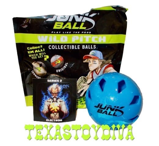 Junk Ball Wild Pitch Series 2 Common ELECTRON TORNADO Baseball Ball *OPEN READ*