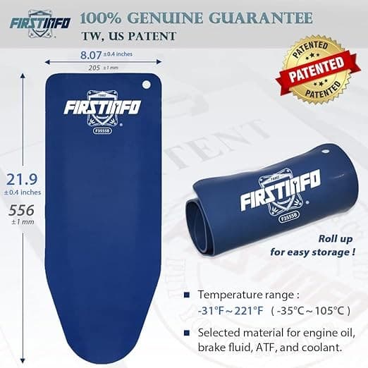 Large Flexible Funnel (21.8 inches Long), Flexible Draining Tool Oil Funnel Spi 2