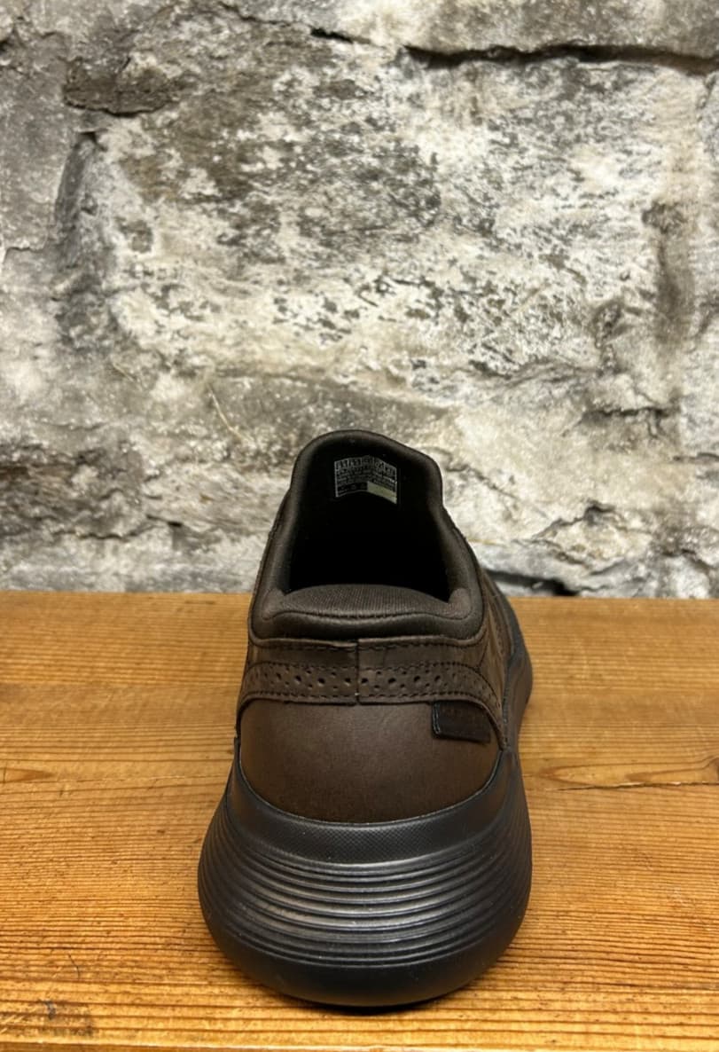 SKECHERS Slip-ins Garza-Sully 205311 Mens Wingtip Cocoa New In Box 6