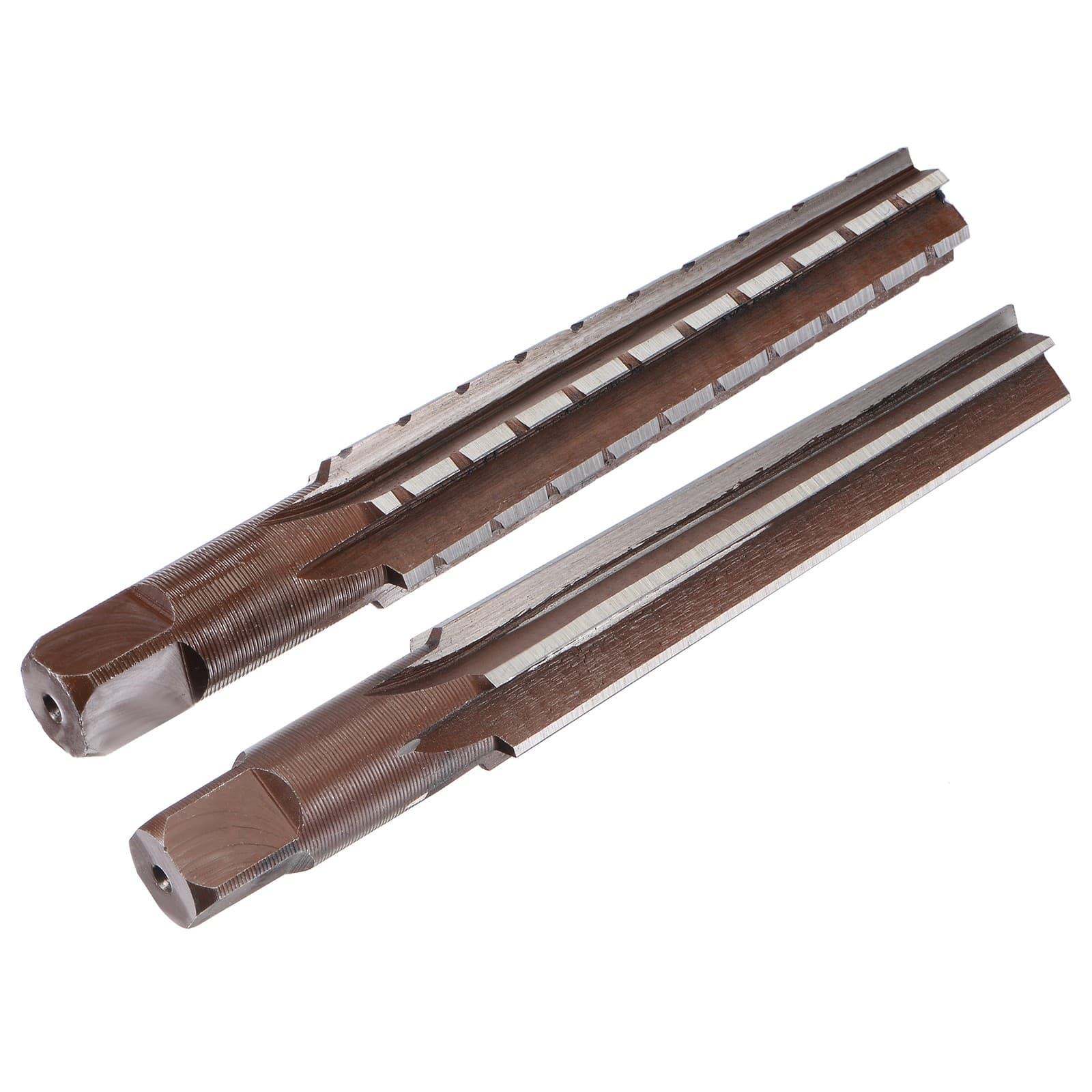 MT2 Morse Taper Reamer Coarse Finish Set H8 Alloy Tool Steel 6 Flutes 2sets 6