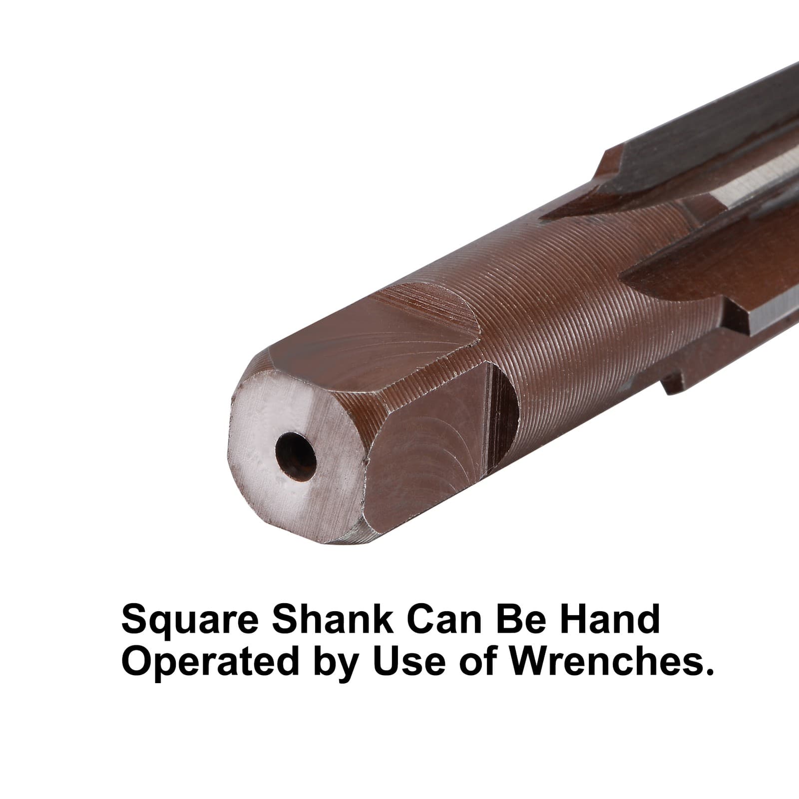 MT2 Morse Taper Reamer Steel H8 6 Flutes for Aluminum Copper Plastic 4