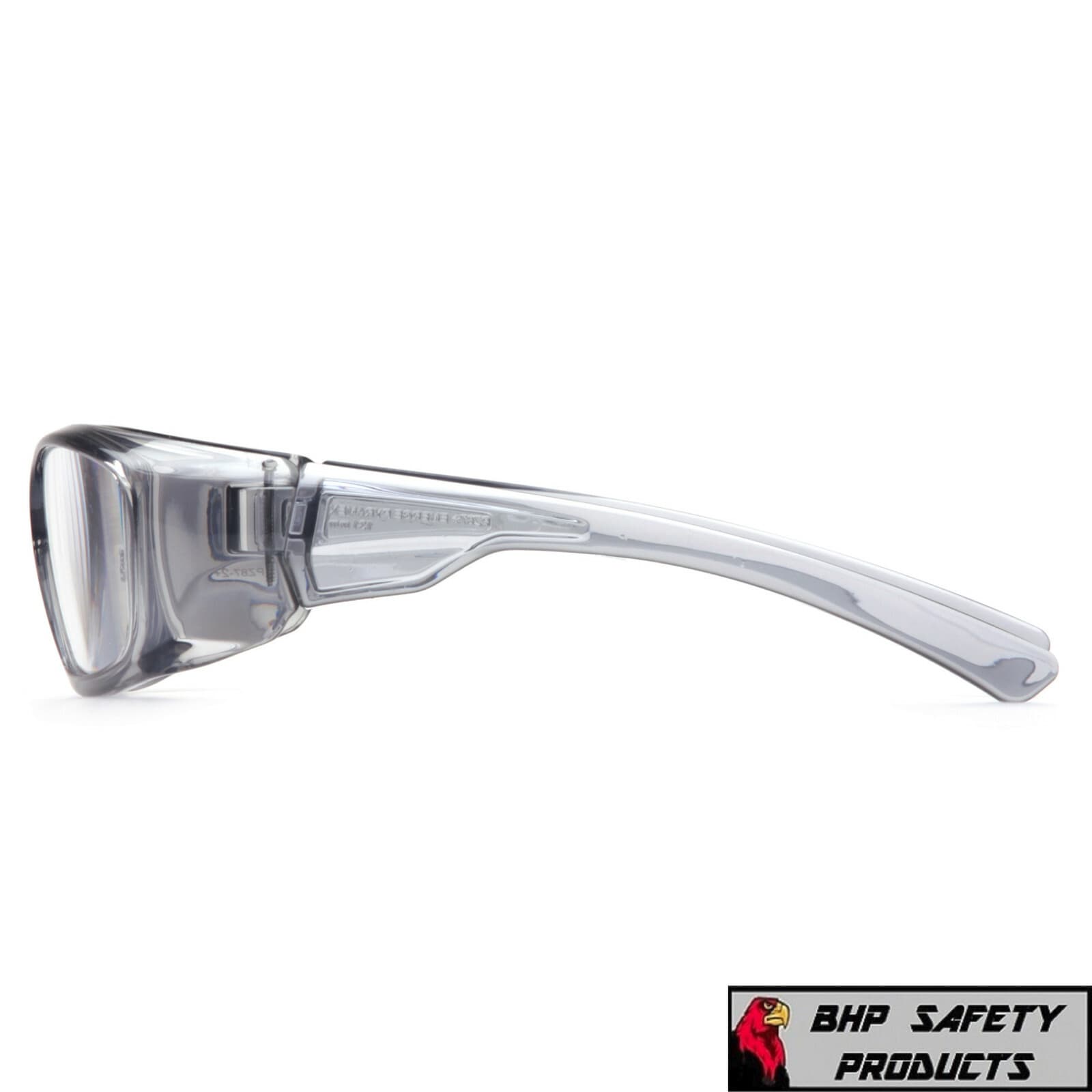 PYRAMEX EMERGE FULL MAGNIFYING READER SAFETY GLASSES GRAY OR BLACK FRAMES Z87+ 5