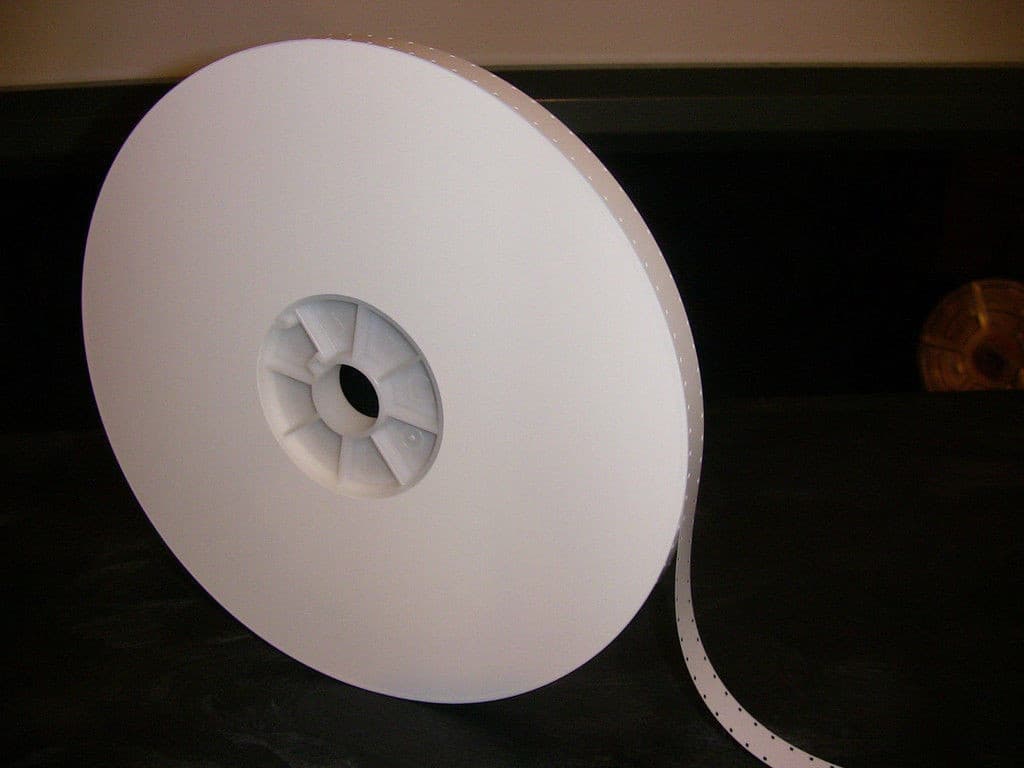 16MM DOUBLE PERF. WHITE FILM LEADER NEW MYLAR (estar) 1000FT ROLL